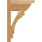 Ekena Millwork Merced Traditional Rough Sawn Outlooker, Western Red Cedar, 8"W x 16"D x 24"H OUT08X16X24MRC01RWR - alternate 2